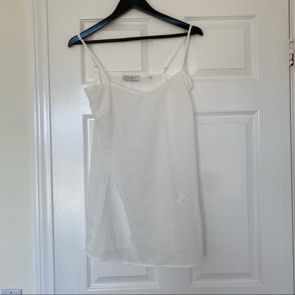 SANDRO White Evening Dress - Picture 6 of 8